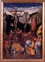 Giovanni Boccati, "Crocifissione", Urbino, Galleria Nazionale delle Marche
