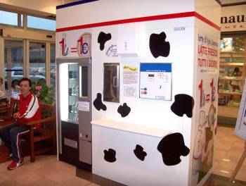 Distributore automatico latte crudo Fiordilatte